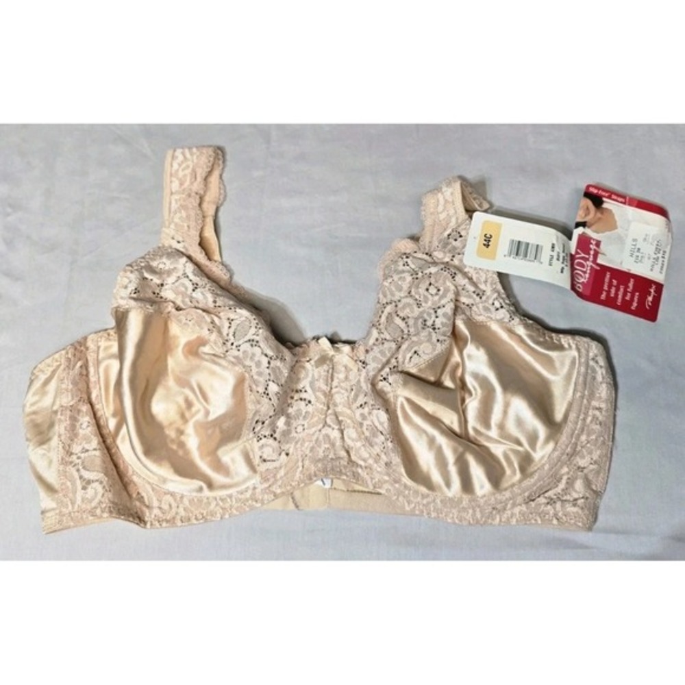 Playtex body language Vintage Bra Beige Buff 44‎ C Underwire  Minimizer